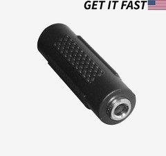 3.5mm Female To Female Stereo Audio Coupler Adapter