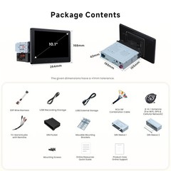 ATOTO X10 10″ 1Din 8GB RAM Car Stereo Android 13 GPS 4G LTE 36B-EQ AI Octa-Core