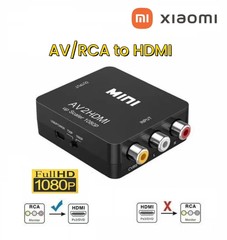 Xiaomi RCA AV to HDMI Converter, HDMI to RCA Composite Audio Video CVBS Adapter