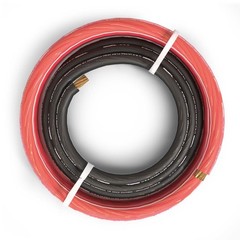 DS18 Ultra Flex Power & Ground Wire Kit | 8-Gauge CCA | 20FT Red + 5FT