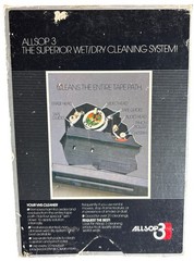 ALLSOP 3 SUPERIOR WET / DRY CLEANING SYSTEM For VHS—See Below—SHIPS IN 24 HOURS—