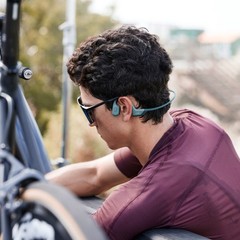 ✅ Shokz OpenRun Pro MINI Bone Conduction Sport Headphones Enhanced Bass – BLUE ✅