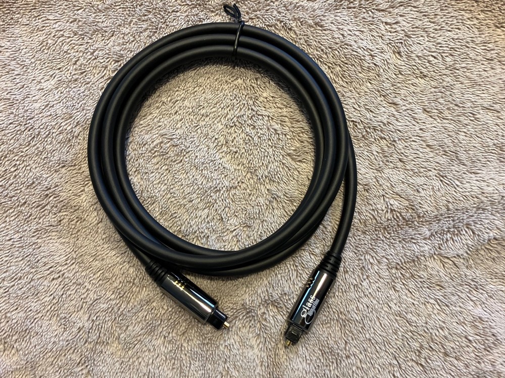 Unique Audio Products Glass Toslink Digital Optical Cable (6ft)