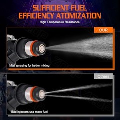 Fuel Injectors Compatible For Silverado 1500 2500 4.8L/5.3L/6.0L (2001-2006)