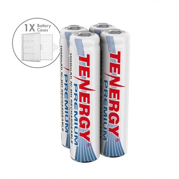 Tenergy Premium AAA 1000mAh High Capacity NiMH Rechargeable Batteries AAA Lot