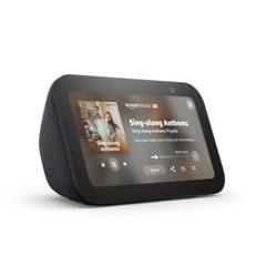 Amazon Echo Show 5 , Smart display with 2x the bass and clearer sound, Charcoal