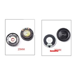 4Ω 8ohm Round/Oval Loud Speaker Small Trumpet 0.25W/0.5W/1W/2W/3W/5W Loudspeaker
