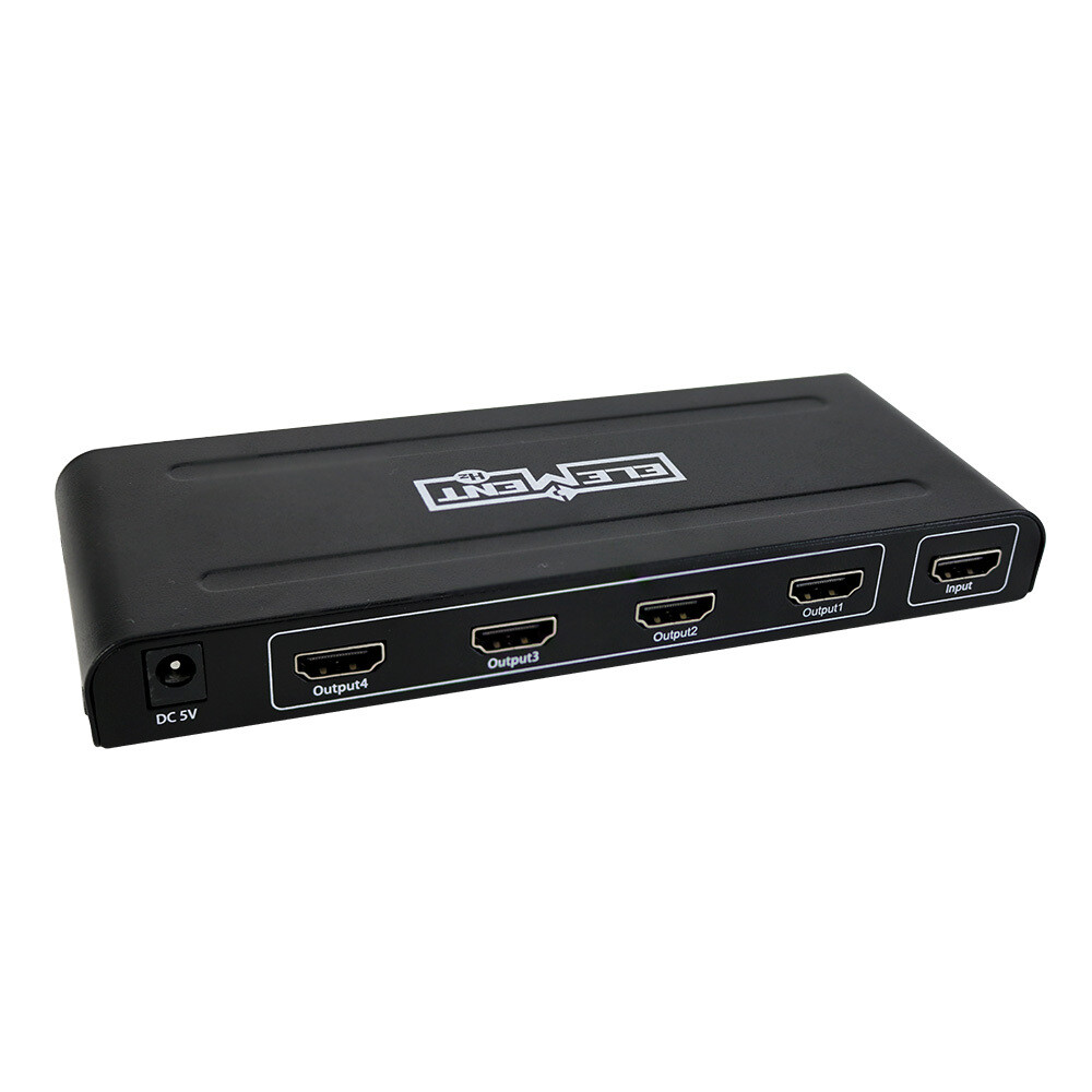 Element-Hz™ HDMI Splitter (1×4 4K x 2K, 3D & UHD Support)