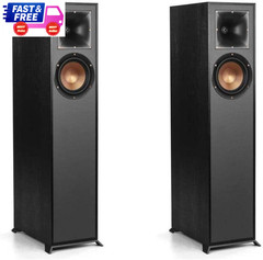 Reference R-610F Floorstanding Speaker, Black, Pair