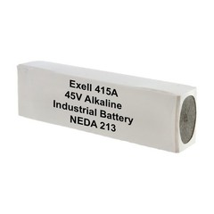 Exell Battery 415A Eveready B102, IEC 30F20, NEDA 213, ANSI 213, BURGESS U30