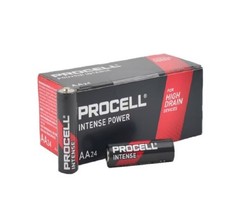 Duracell Procell Intense High Drain 1.5V AA Alkaline Batteries 24-Pack (PX1500)