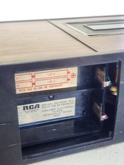 Vintage RCA YZD 560W Walnut Finish CASSETTE DECK RECORDER & Cord 2 Channel