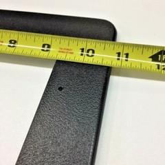 Simrad NSS evo3 or Zeus3 Black King Starboard Backing Plate covers larger hole