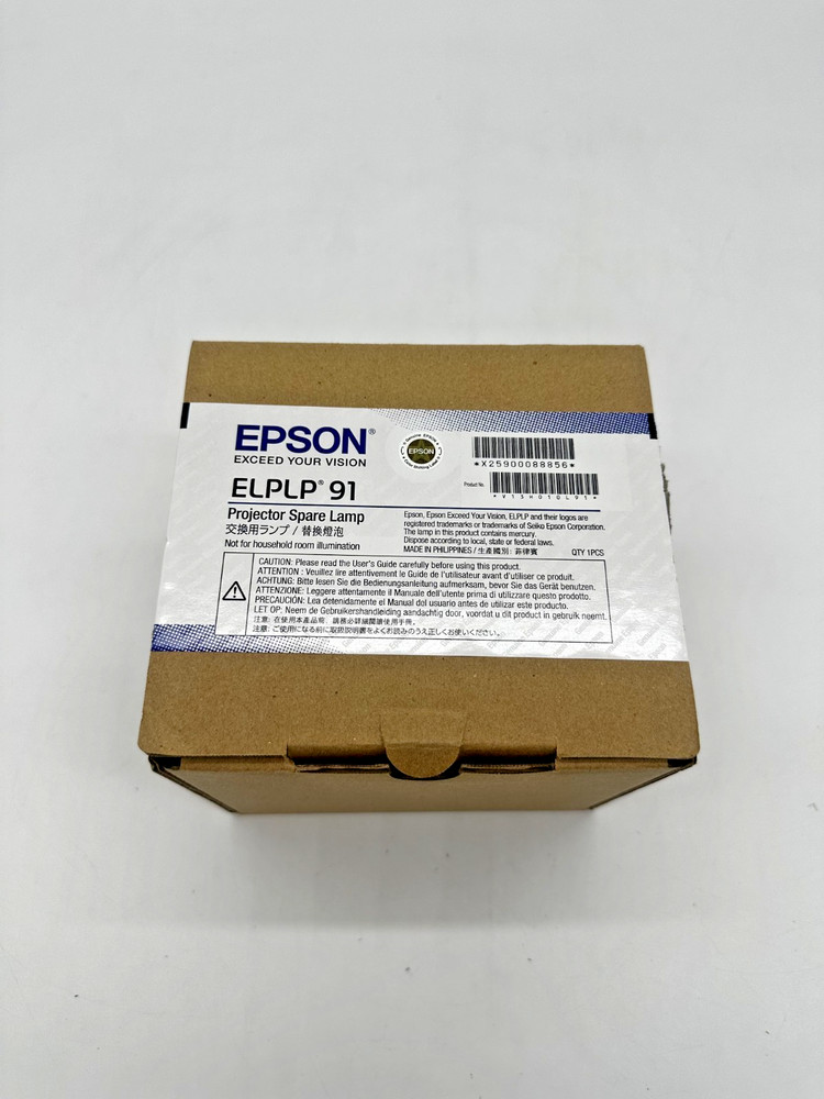 New Epson ELPLP91 Projector Lamp Genuine OEM