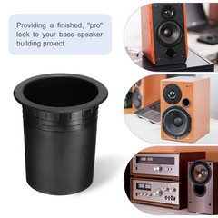 70mm x 88mm Speaker Port Tube Subwoofer Tube Bass Woofer Box 4pcs
