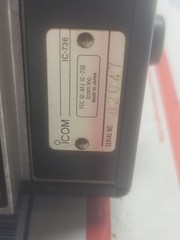ICOM IC 736 HF TRANSCEIVER