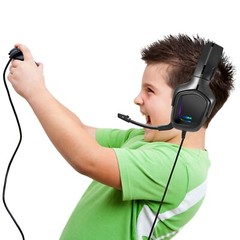 Black Wired Gaming Headsets Headphones Mic for PS5 PS4 Xbox One Switch PC RPI 3