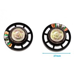 2pcs 27mm 32 Ohms 0.25W Woofer Loudspeaker Speaker Audio Horn Replacement Part