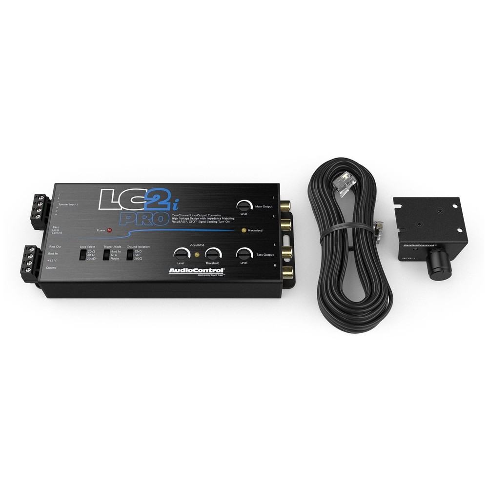 AudioControl LC2i PRO 2-CH Active Line Output Converter & Line Driver w/Remote
