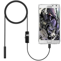 2M 6 LED USB Waterproof Endoscope Borescope Snake Video Camera for PC & Android