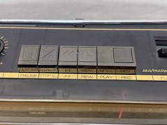 ION Audio Retro Glow Black / Gold – Translucent Bluetooth Cassette Boombox
