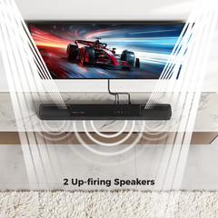 ULTIMEA 5.1.2 Soundbar w/ Dolby Atmos, Surround Sound System for TV Skywave F40