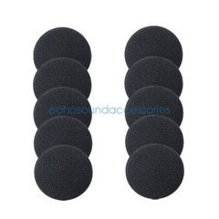 10 Pcs Replacement Round Foam Ear Pads for 18 25 30 35 40 45 50 55 60 65 70 75MM