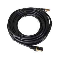 CAT8 Ethernet Cable Super Speed 40Gbps LAN 3ft 6ft 10ft 25ft Black Gold