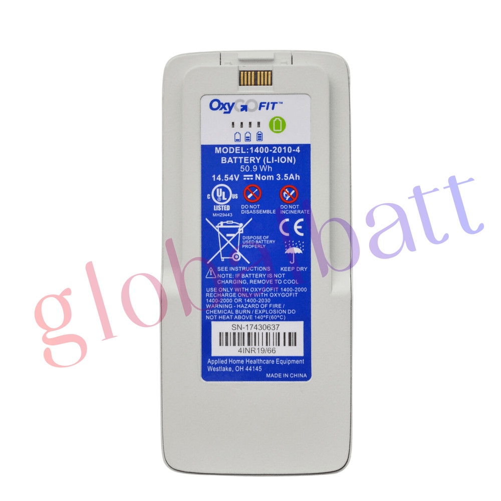 Genuine BA-400 Battery for Inogen G4 OxyGo FIT 1400-2010-4 1400-2000 1400-2030