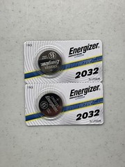 2 Pack CR2032 ENERGIZER FACTORY FRESH Lithium 3v Battery USA Free SHIP EXP 2036