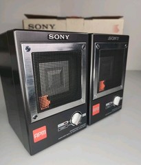 Sony APM-007AV Speaker System Amplifier Built-in Monitor