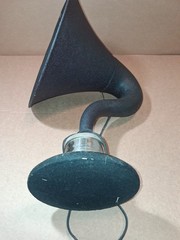 Vintage ROLA Gooseneck Horn Speaker 14″ Bell Complete As Found Untested