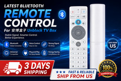 Smart Bluetooth Remote Control for Unblock Tech TV Box UBOX 11 10 9 安博遙控器