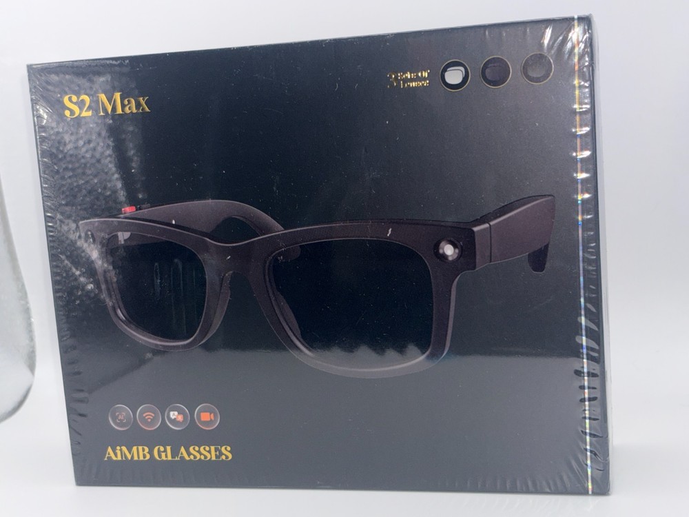 Aimb Smart Glass S2 Max series with 3 diffrent Lens, Multiple Controls