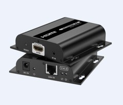 UP to 394Ft, LKV383 V4.0 HDMI Extender With IR 1080P Over RJ45 UTP STP Cat5e/6