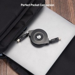 Cable Matters 8K 60Hz / 4K 240Hz Retractable HDMI Cable with HDR Support – 3.3 F