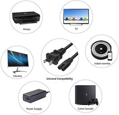 Input 110V – 120V 50-60Hz AC Power Cord Compatible with Aiwa Exos-9 Exos9 Porta