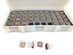 40pcs Vintage 1989 USSR Microcircuit 217LR1 217ЛР1 Chipset Soviet In Box