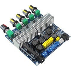Bluetooth TPA3116 Power Amplifier Board Digital HIFI Module 12-24V 100W+50W+50W