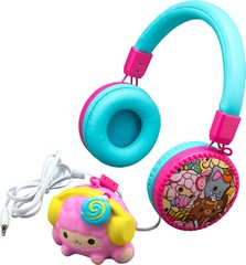NEW eKids Smooshy Mushy LOLLI LAMB Fashion Over-the-Ear Kids 3.5mm Headphones