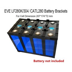 Battery Holder Bracket+Foam Board for 3.2V 280Ah 320/310Ah LiFePo4 Cell Pack AEU