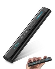 6-in-1 Hidden Camera & Bug Detector – GPS Tracker Finder for Travel, Hotels, Car