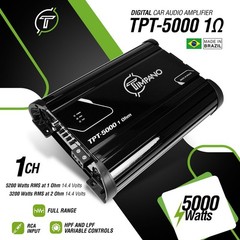 Timpano Amplifier TPT-5000 EQ 5000w Rms 1 Ohm Amplifier Car Audio Fast Shipping