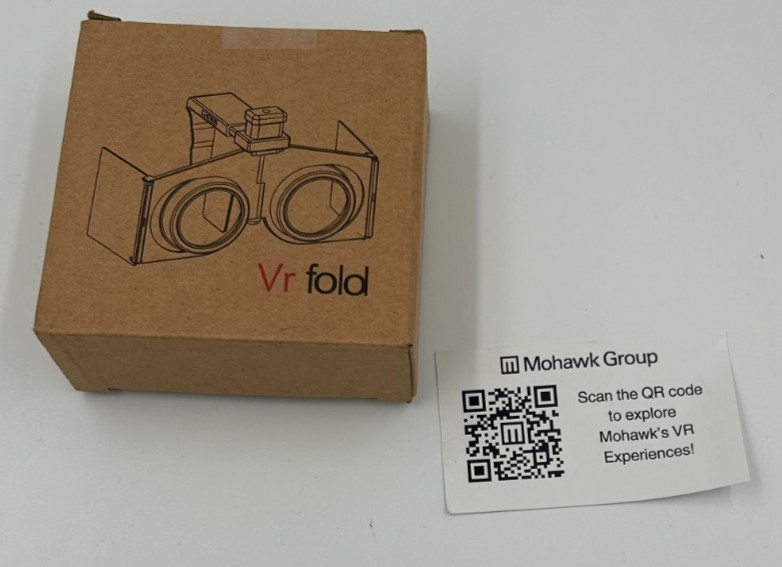 VRFOLD Folding VR Glasses 3D Virtual Reality for mobile phones