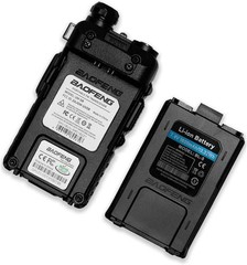 Police Fire Radio Scanner Handheld Transceiver Portable Antenna Dual Band Radio