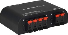 61048 2 to 4 Way Speaker Switch, 1 in 2 Out to 1 in 4 Out Way Pair Stereo Spe…