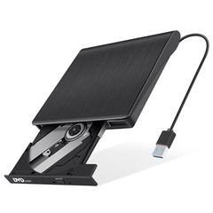 ✅Portable USB 3.0 External CD DVD Drive Burner Writer Player for Laptop Computer