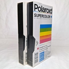 2 Polaroid VHS Supercolor T-120 Video Cassette Tapes 6hrs 6 Hours NEW & SEALED