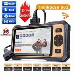 ThinkScan 662 OBD2 Scanner ABS SRS Code Reader Check Engine Car Diagnostic Tool