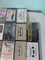 Cassette Tapes Various Artists And 1 Sealed Blank Tape Bulk Lot Of 29